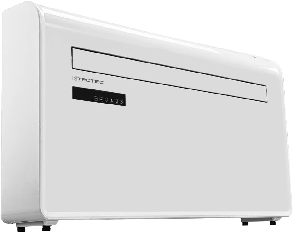 TROTEC Wall Air Conditioner PAC-W 2600 SH 4-in-1 Air Conditioning Unit Without Outdoor Unit 2.6 kW 9,000 BTU/h Smart Home