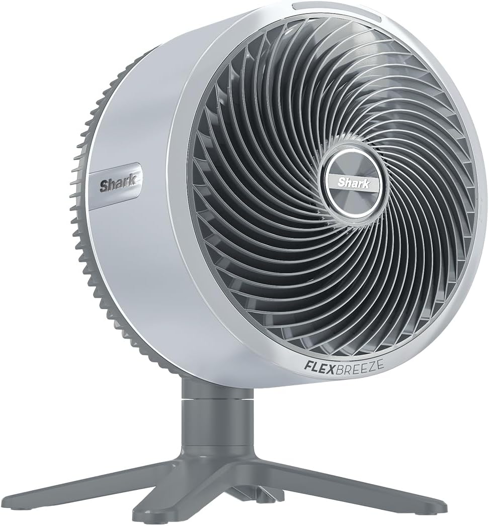 Shark FlexBreeze TableMate Cordless Fan, Indoor & Outdoor, ≤24h Runtime, High-Speed Cooling, 20 m Range, Quiet & Durable, 5 Speeds, Oscillation, Remote Control FA150EU