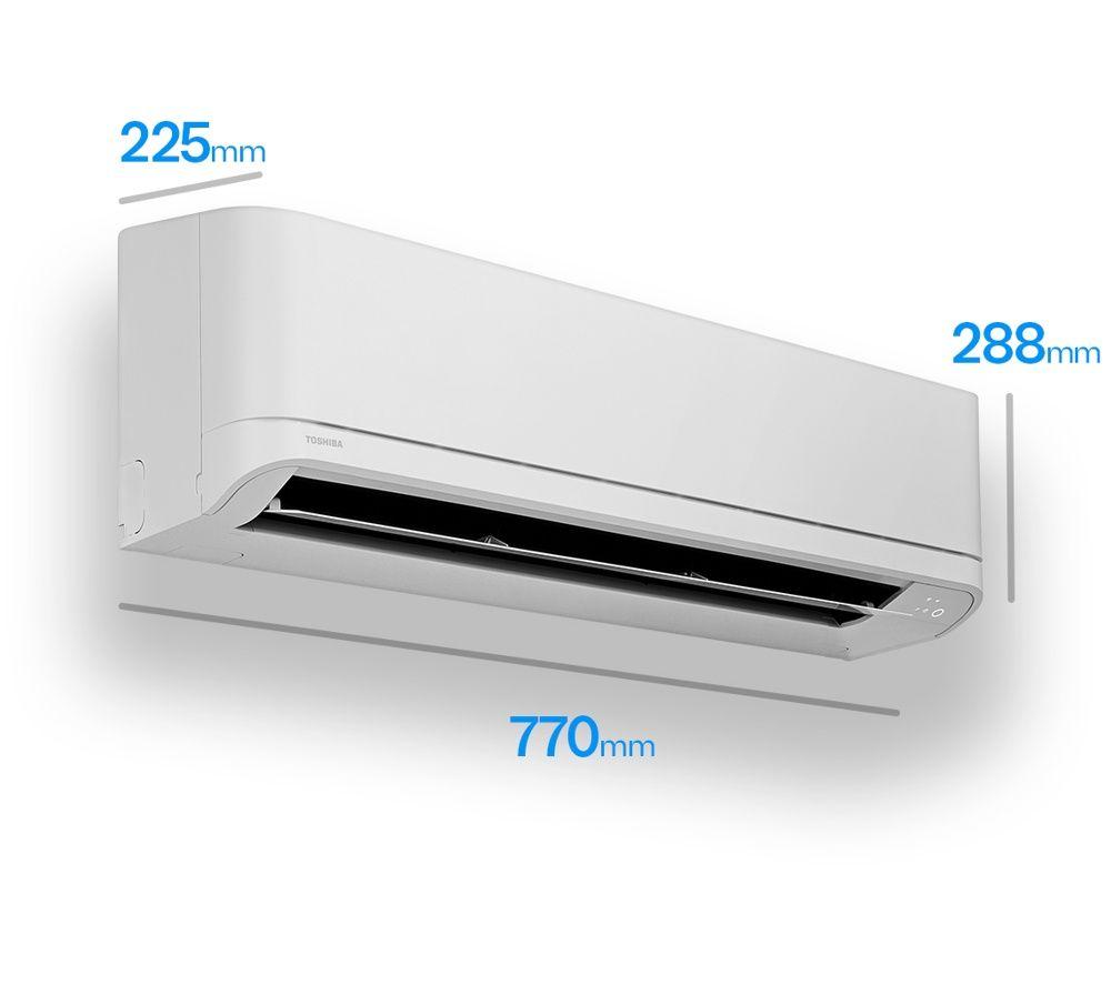 Toshiba Seiya 3.3 kW Single Split Air Conditioner – R32 Inverter Cooling & Heating, WiFi Ready