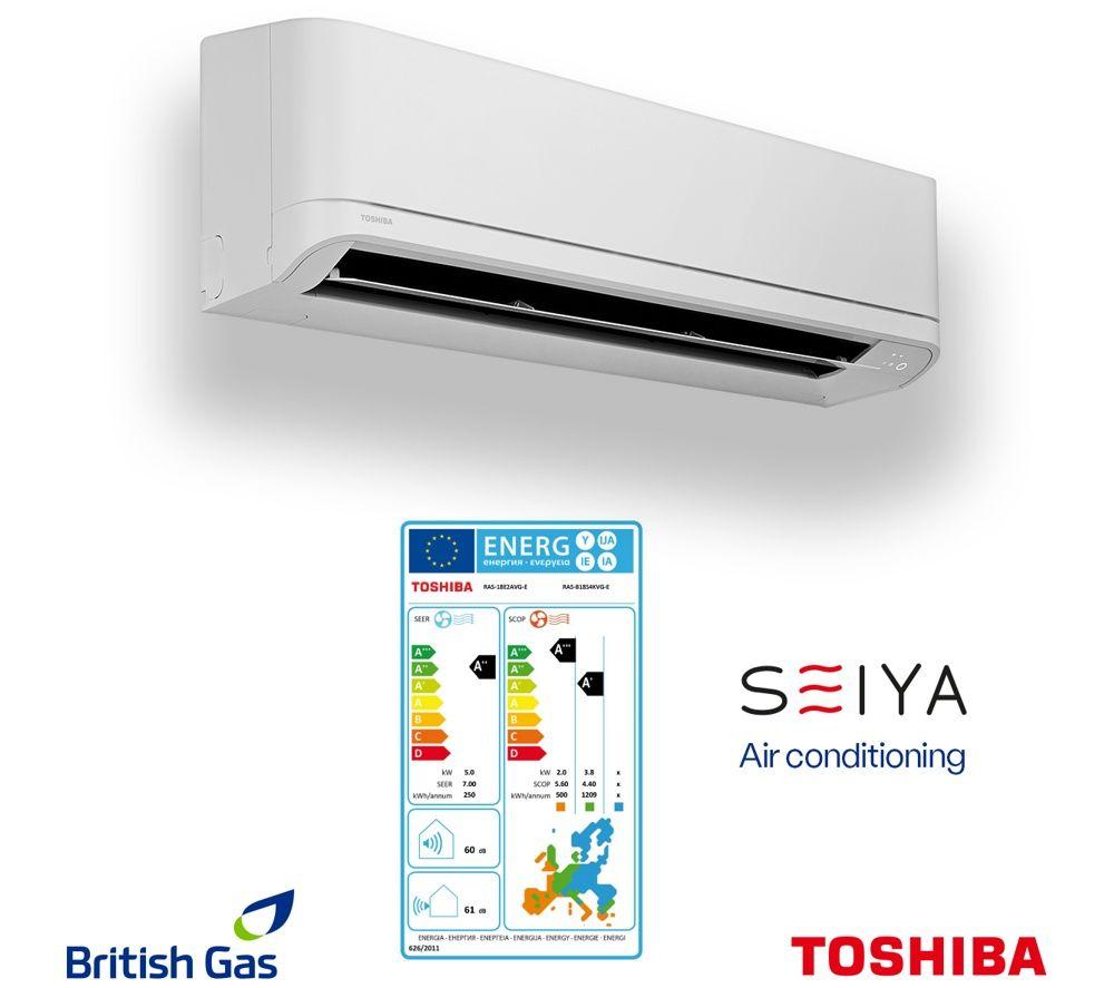 Toshiba Seiya 5 kW Single Split Air Conditioner – R32 Inverter Cooling & Heating, WiFi Ready