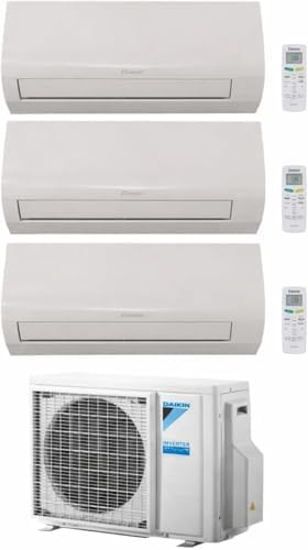 Daikin Sensira Trial Split Air Conditioner 9000+9000+12000 BTU, 5.2 kW A++ R32 Inverter, WiFi
