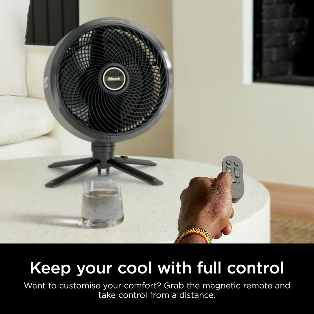 Shark FlexBreeze Cordless Fan with InstaCool Misting – Up to 24h, 5 Speeds