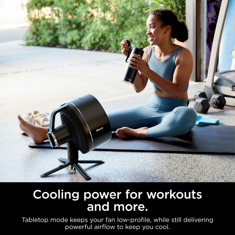 Shark FlexBreeze Cordless Fan with InstaCool Misting – Up to 24h, 5 Speeds