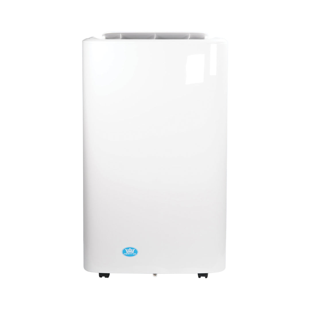 Prem-i-air 4-in-1, 12,000 Btu Portable Air Conditioner, with Remote, WiFi & Dust Cover, White