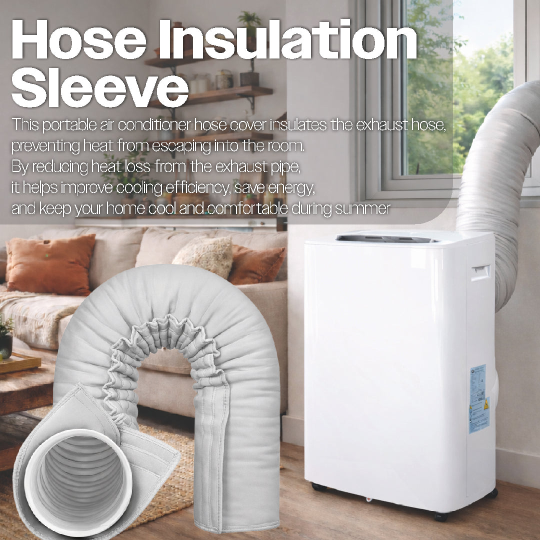 Prem-i-air 4-in-1, 14,000 Btu Portable Air Conditioner with Remote, WiFi & Dust Cover, White