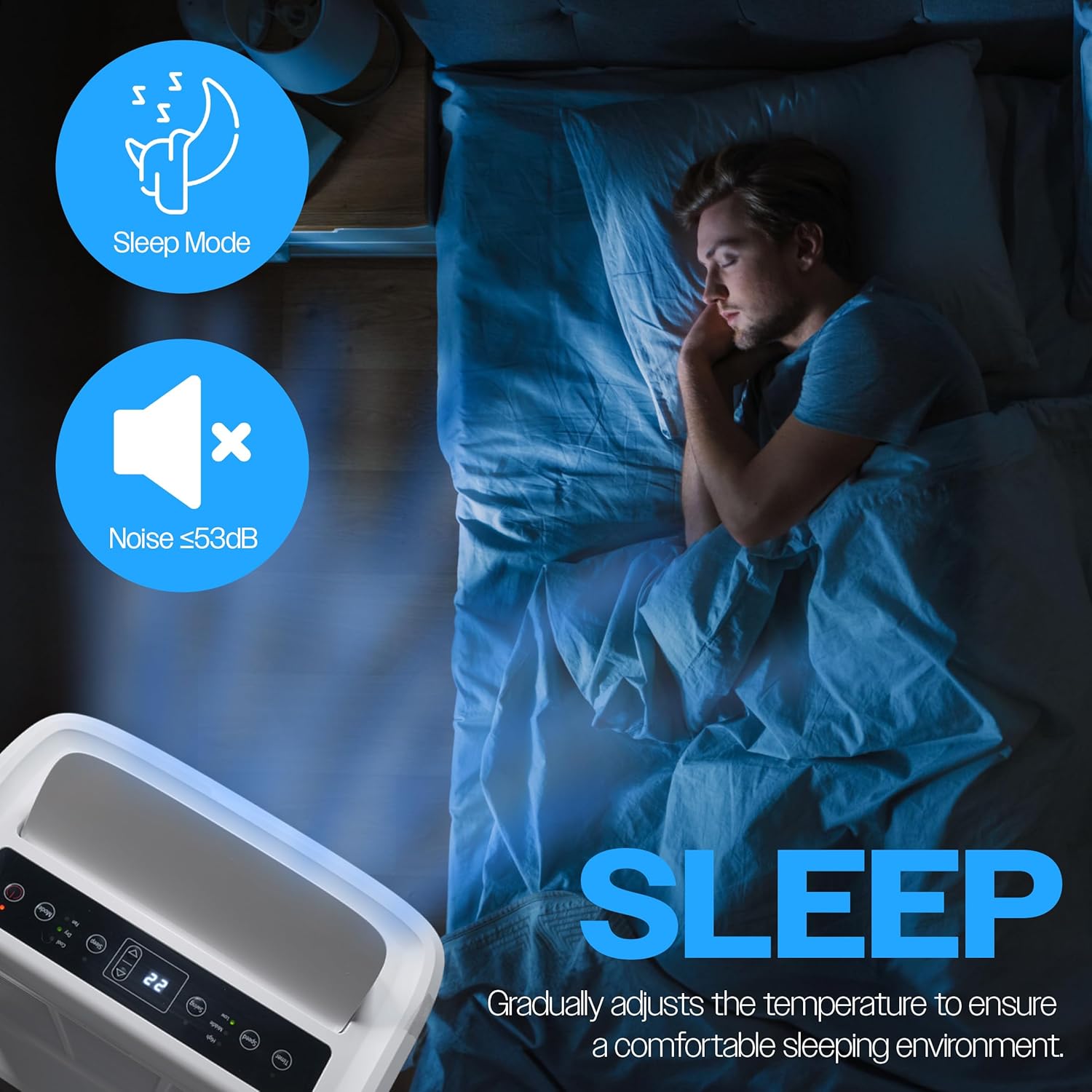 Premiair 14,000BTU Portable Air Conditioner with Remote Control, Window Kit and Dust Cover - EH1926