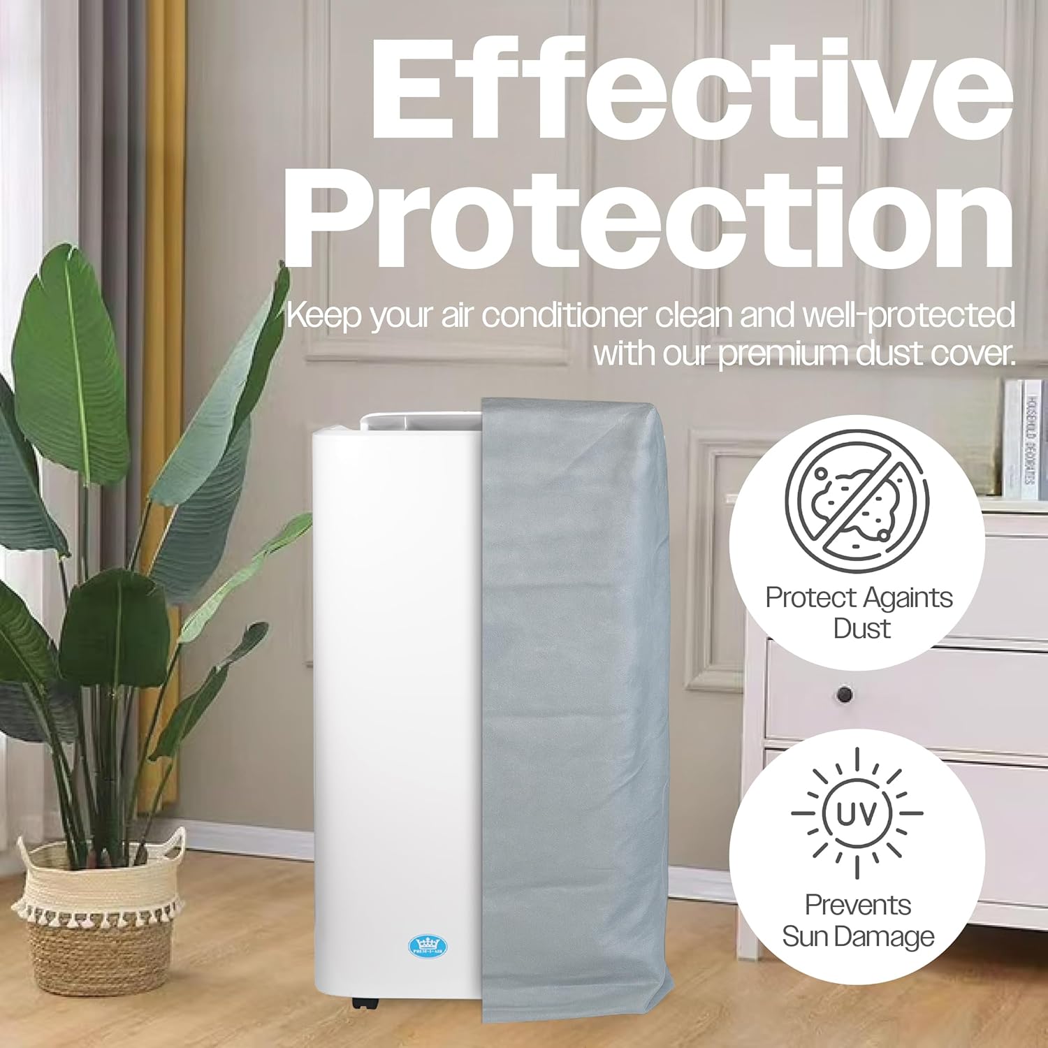 Premiair 14,000BTU Portable Air Conditioner with Remote Control, Window Kit and Dust Cover - EH1926
