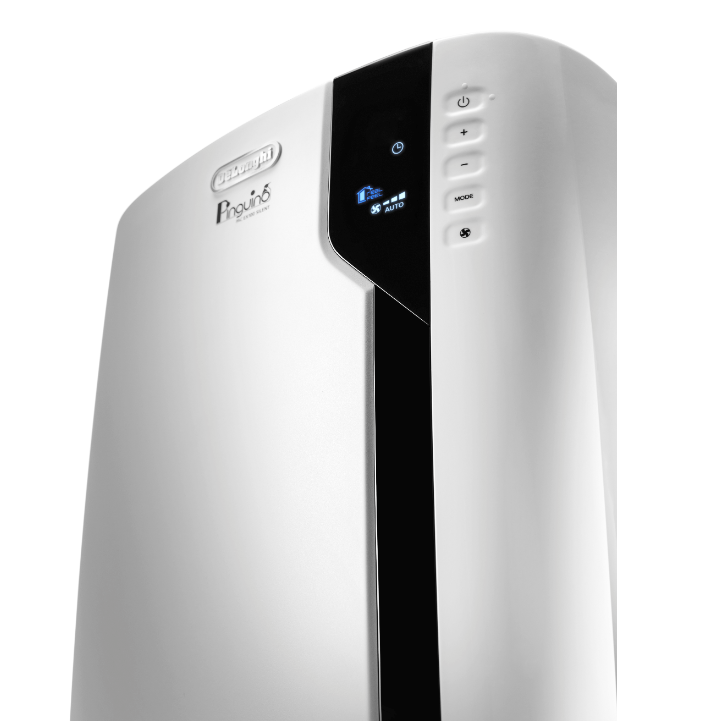 Delonghi Pinguino PAC EX100 Silent Portable Air Conditioner and Dehumidifier with Real Feel Technology 10000 BTU
