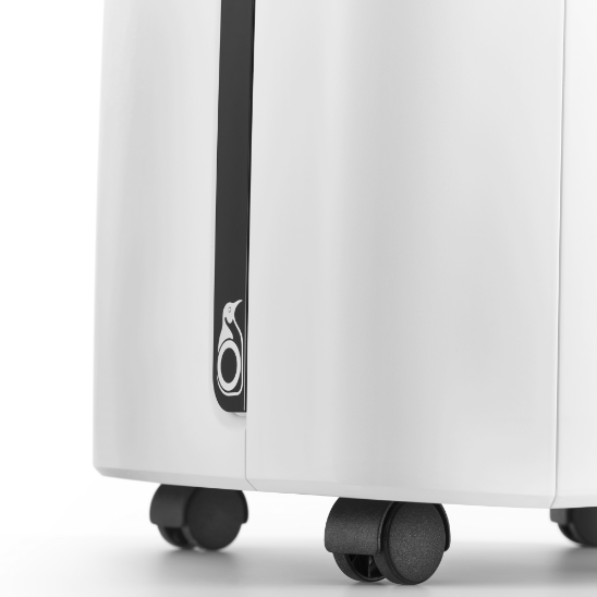 Delonghi Pinguino PAC EX100 Silent Portable Air Conditioner and Dehumidifier with Real Feel Technology 10000 BTU