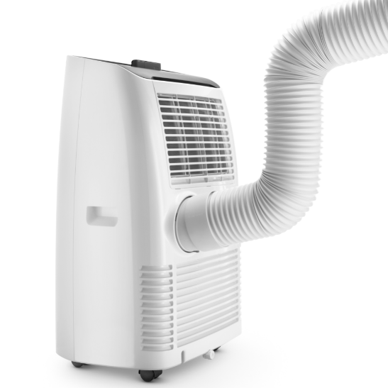 Delonghi Pinguino PAC EX100 Silent Portable Air Conditioner and Dehumidifier with Real Feel Technology 10000 BTU