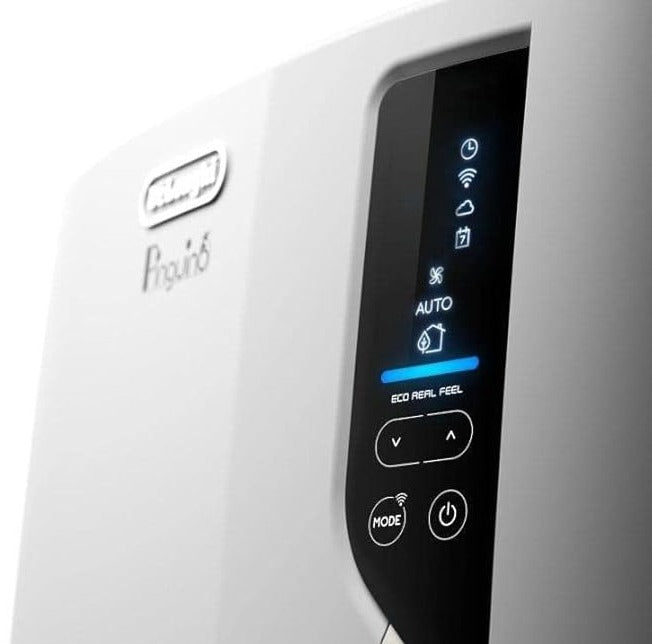 Delonghi Pinguino PAC EL110 Silent Portable Air Conditioner and Dehumidifier with APP / Smart Speaker Control 11000 BTU