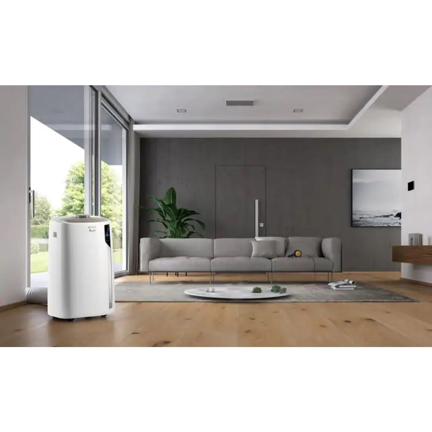 Delonghi Pinguino PAC EL110 Silent Portable Air Conditioner and Dehumidifier with APP / Smart Speaker Control 11000 BTU
