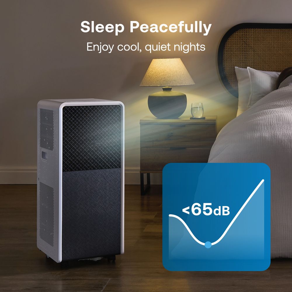 Dimplex EcoIQ DXPAC002 Portable Air Conditioner – 12000 BTU, 3-in-1, WiFi