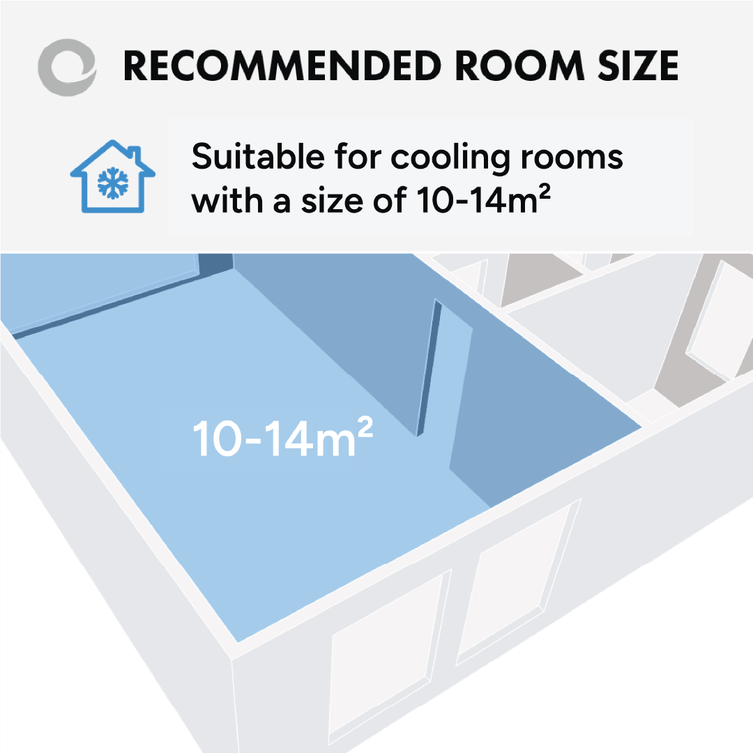Devola Compact Portable Air Conditioner with Wi-Fi and 2x Window kits - 7000 BTU - Cooling - White - DVAC7K