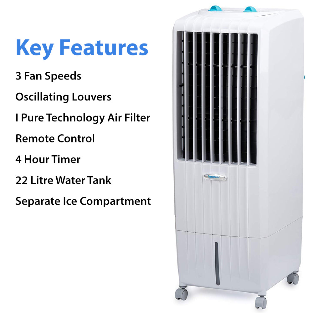 Symphony DiET22i Evaporative Air Cooler (Returned Unit)