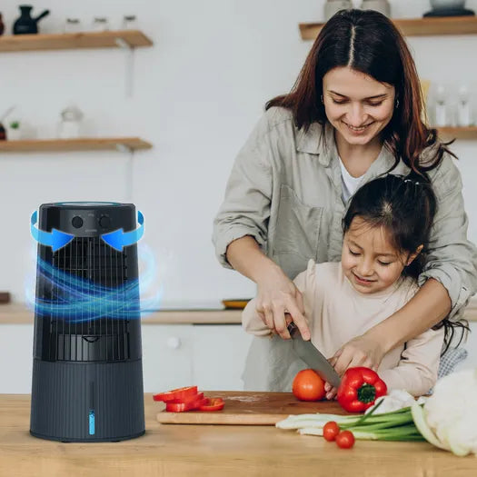 Symphony Duet Mini Personal Table Cooling Fan - DUET