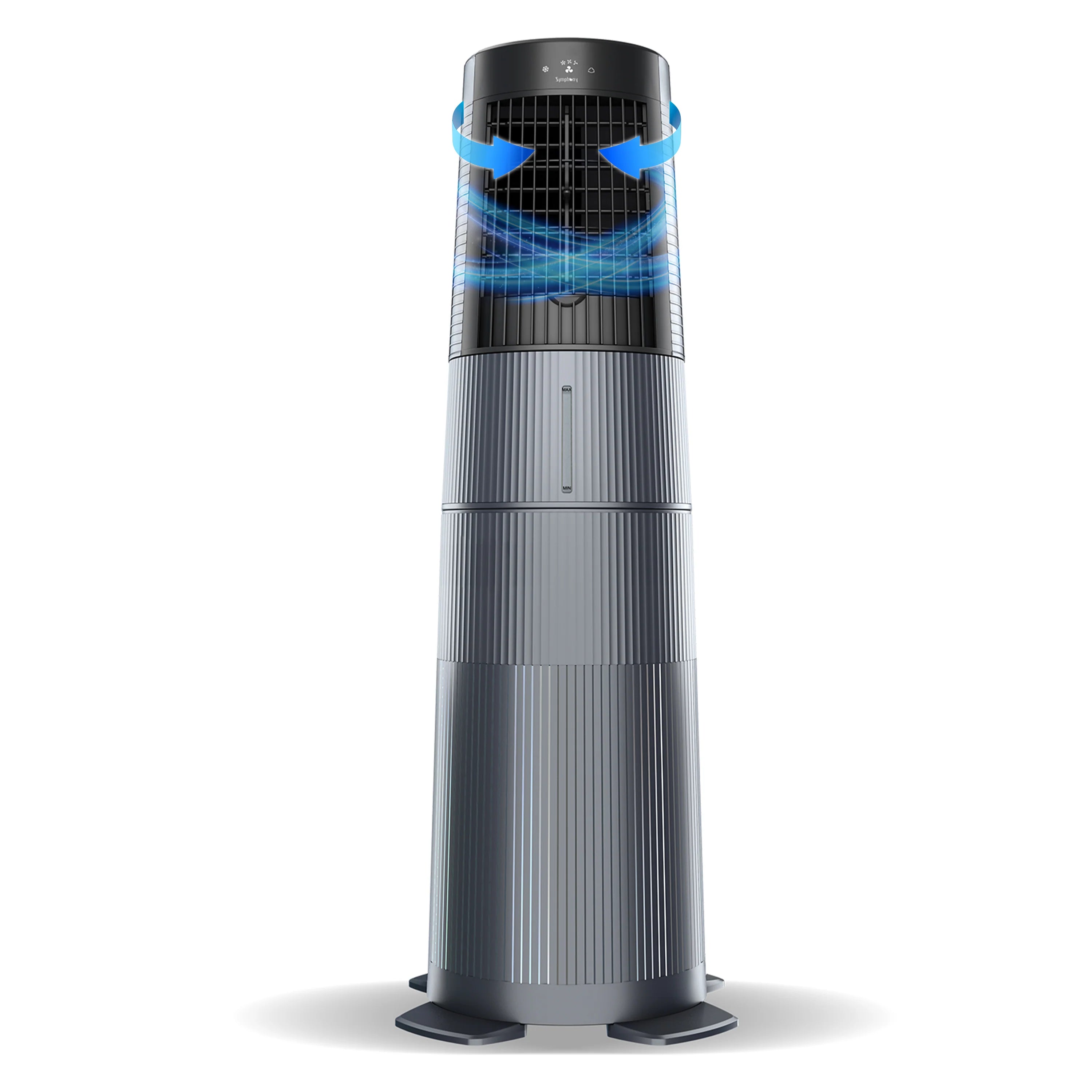 Symphony Duet i-S 2-in-1 Detachable Pedestal Evaporative Air Cooler & Fan - DUET-I-S