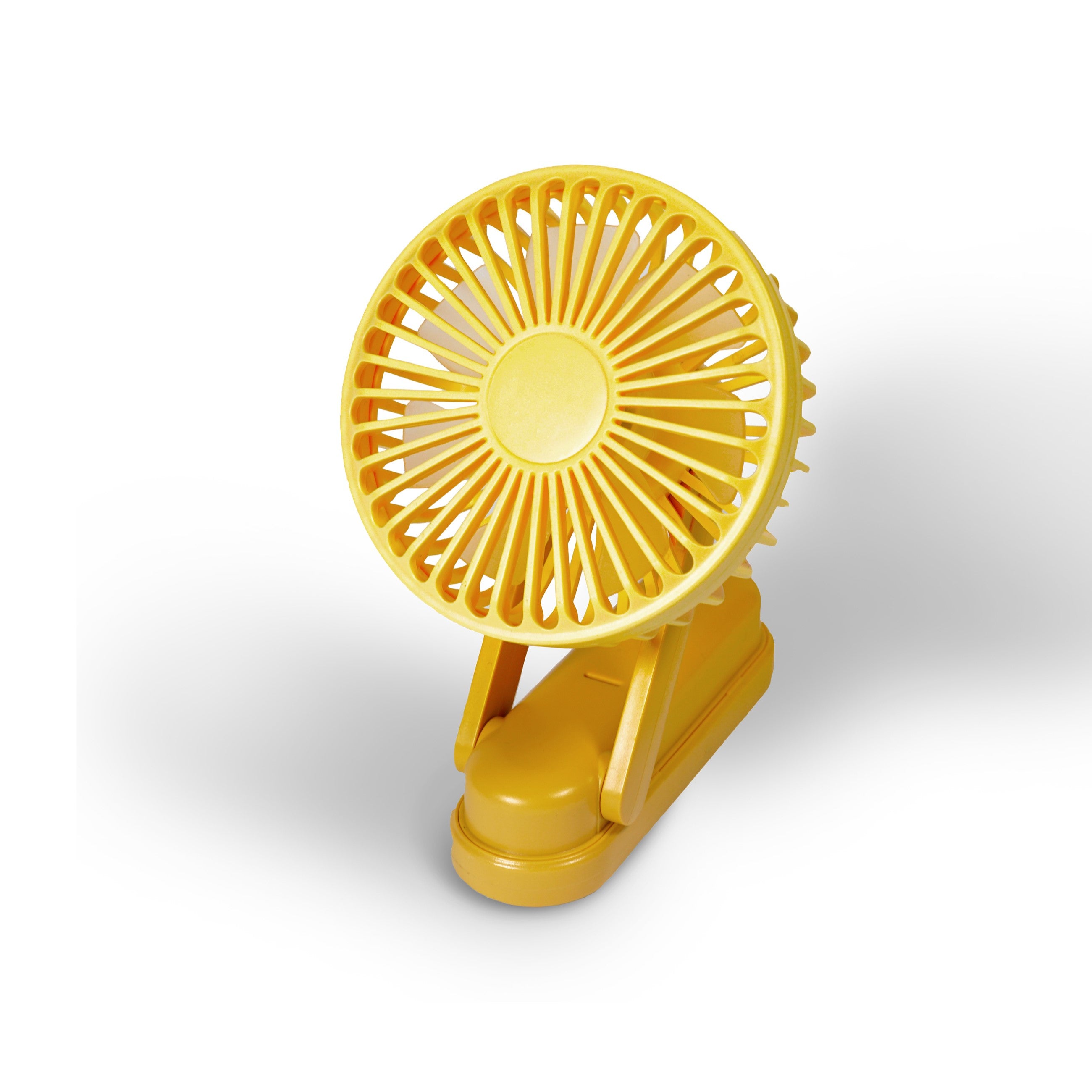 Prem-i-air Mini Desk and Hand Held Fan Yellow - EH1952Y