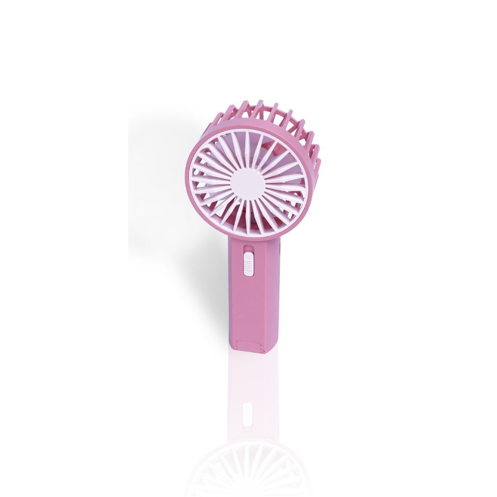 Prem-i-air Mini Hand Held Fan Pink - EH1951P