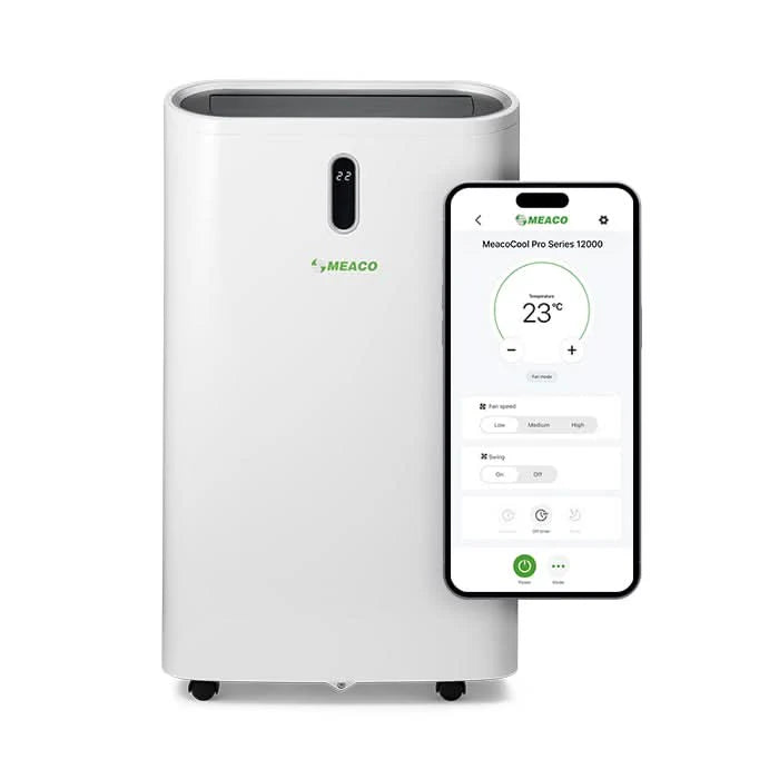 Meaco Pro 12,000 BTU Air conditioner, with Heating - MC12000CHRPRO