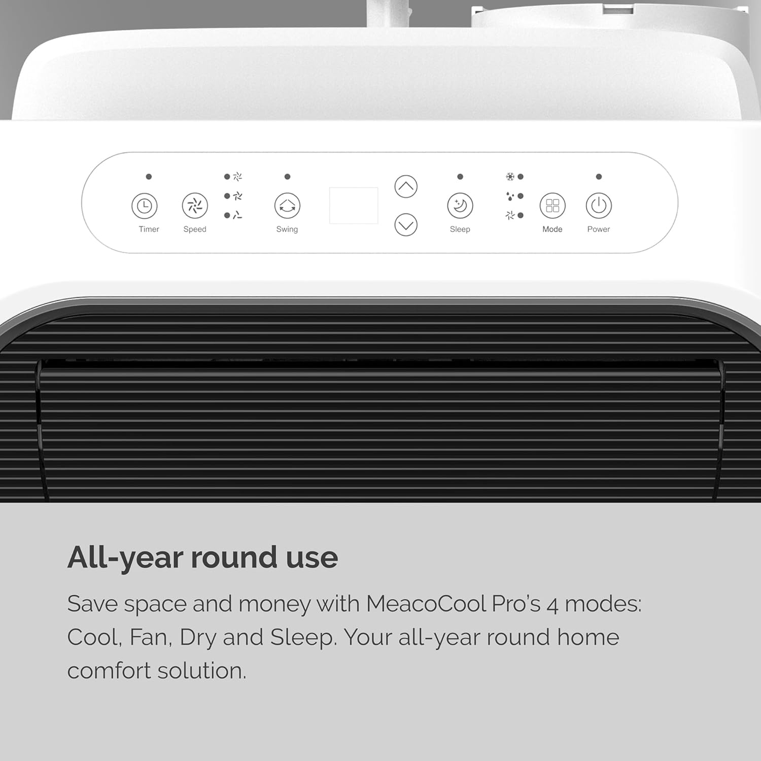 Meaco Pro 12,000 BTU Air conditioner, with Heating - MC12000CHRPRO