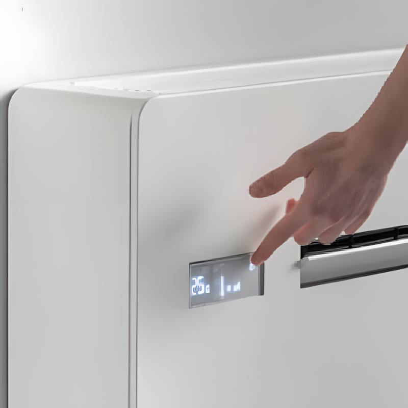 Powrmatic Vision 3.1 DW/H Air Conditioning And Heat Pump With 1kW Integrated Electric Heater - VIS3.1DW/H