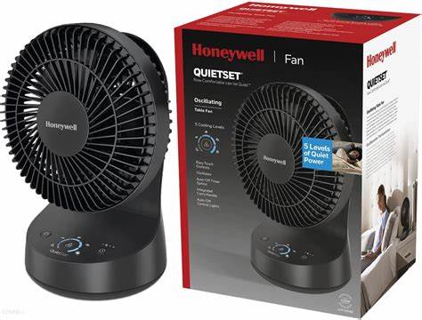Honeywell QuietSet Desk Fan - Black - HTF337BE1