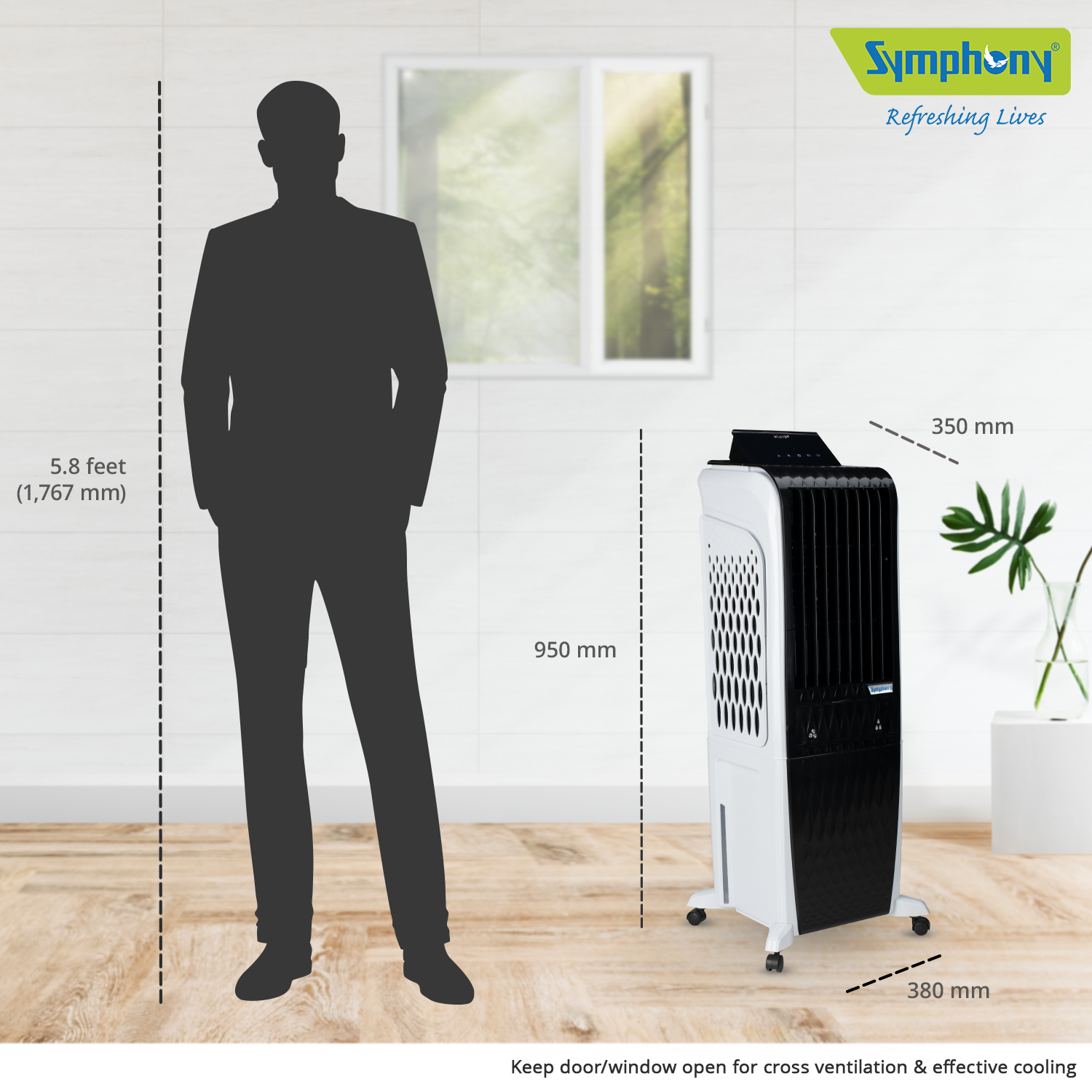 Symphony Diet 3D 30i Evaporative Air Cooler - DIET3D30i