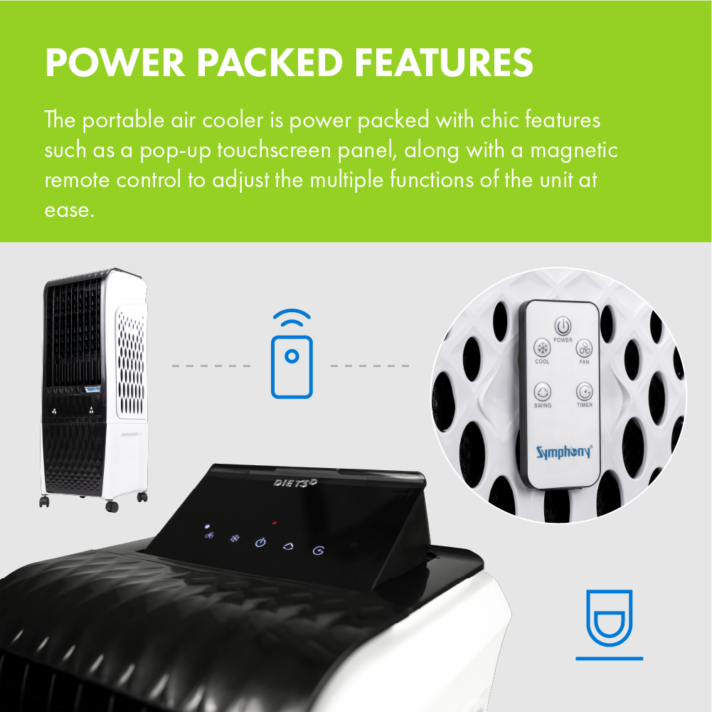 Symphony Diet 3D 12i Evaporative Air Cooler - DIET3D12i