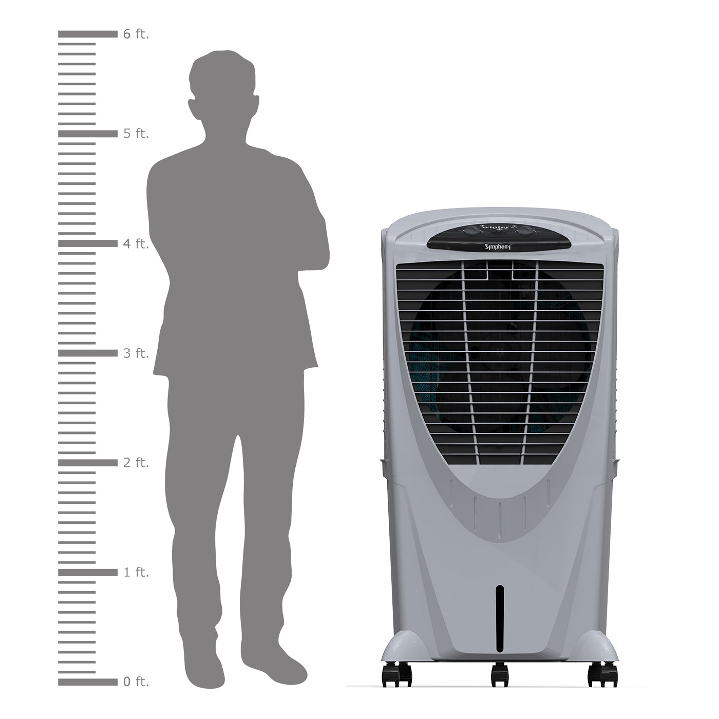Symphony Winter 80L Commercial Evaporative Air Cooler - WINTER80XL