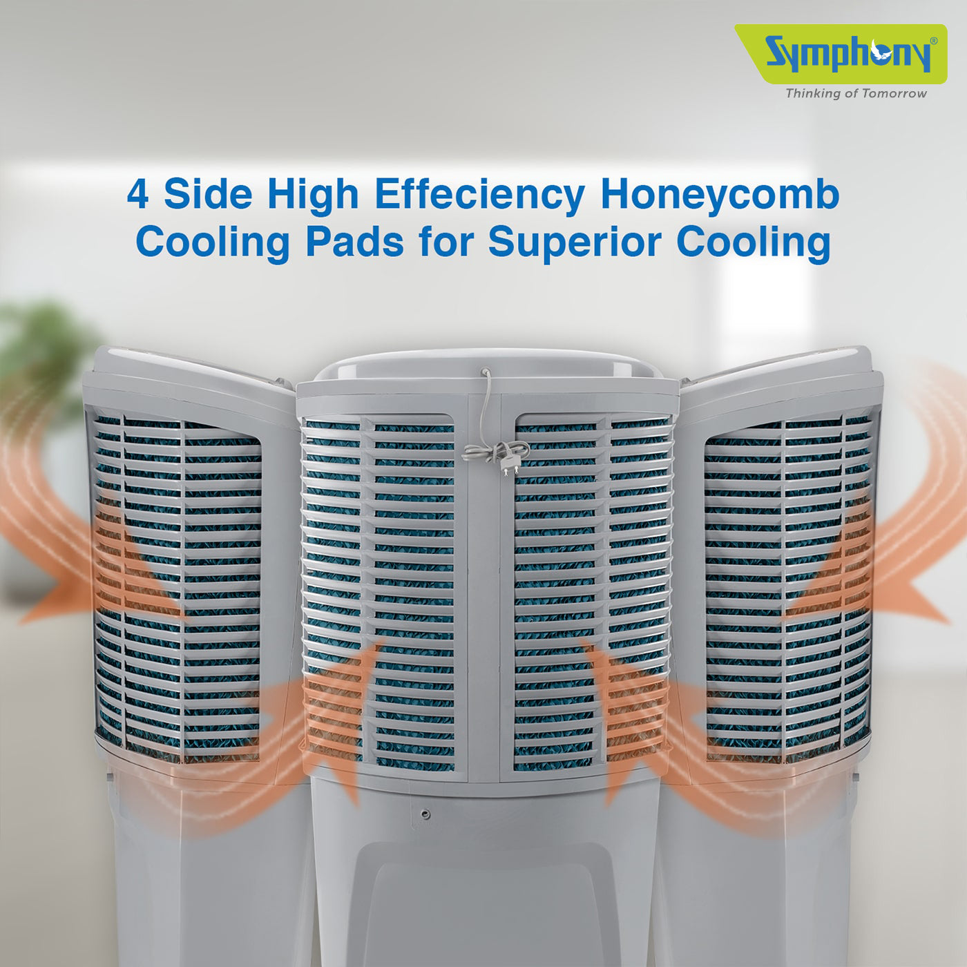 Symphony Winter 80L Commercial Evaporative Air Cooler - WINTER80XL