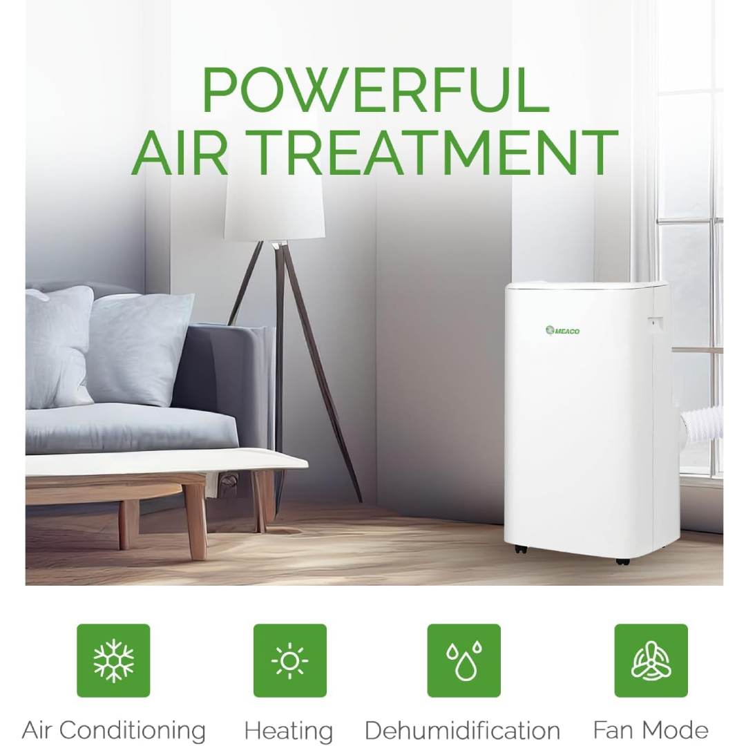 MeacoCool MC Series 14000 BTU Portable Air Conditioner - White - MC14000