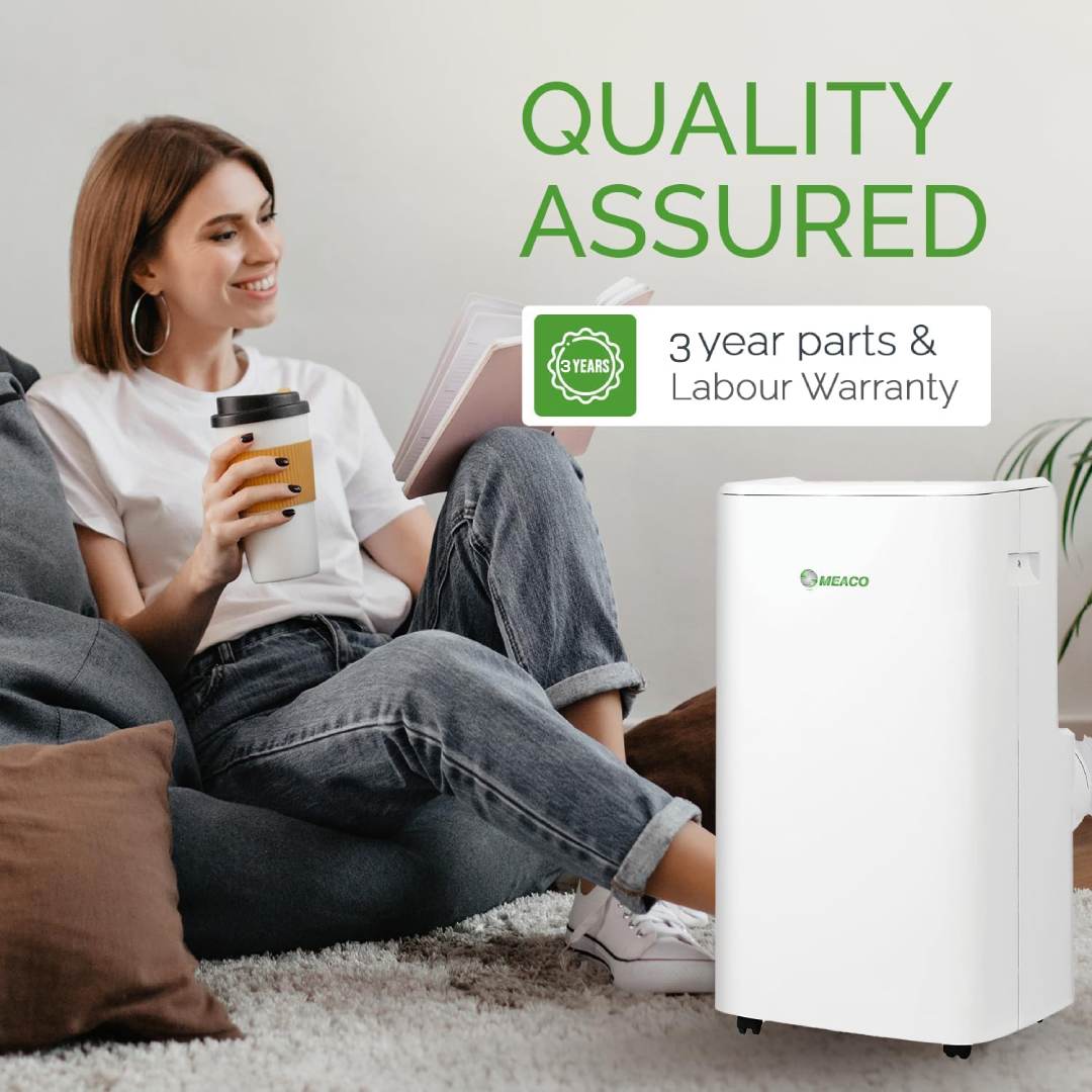 MeacoCool MC Series 14000 BTU Portable Air Conditioner - White - MC14000
