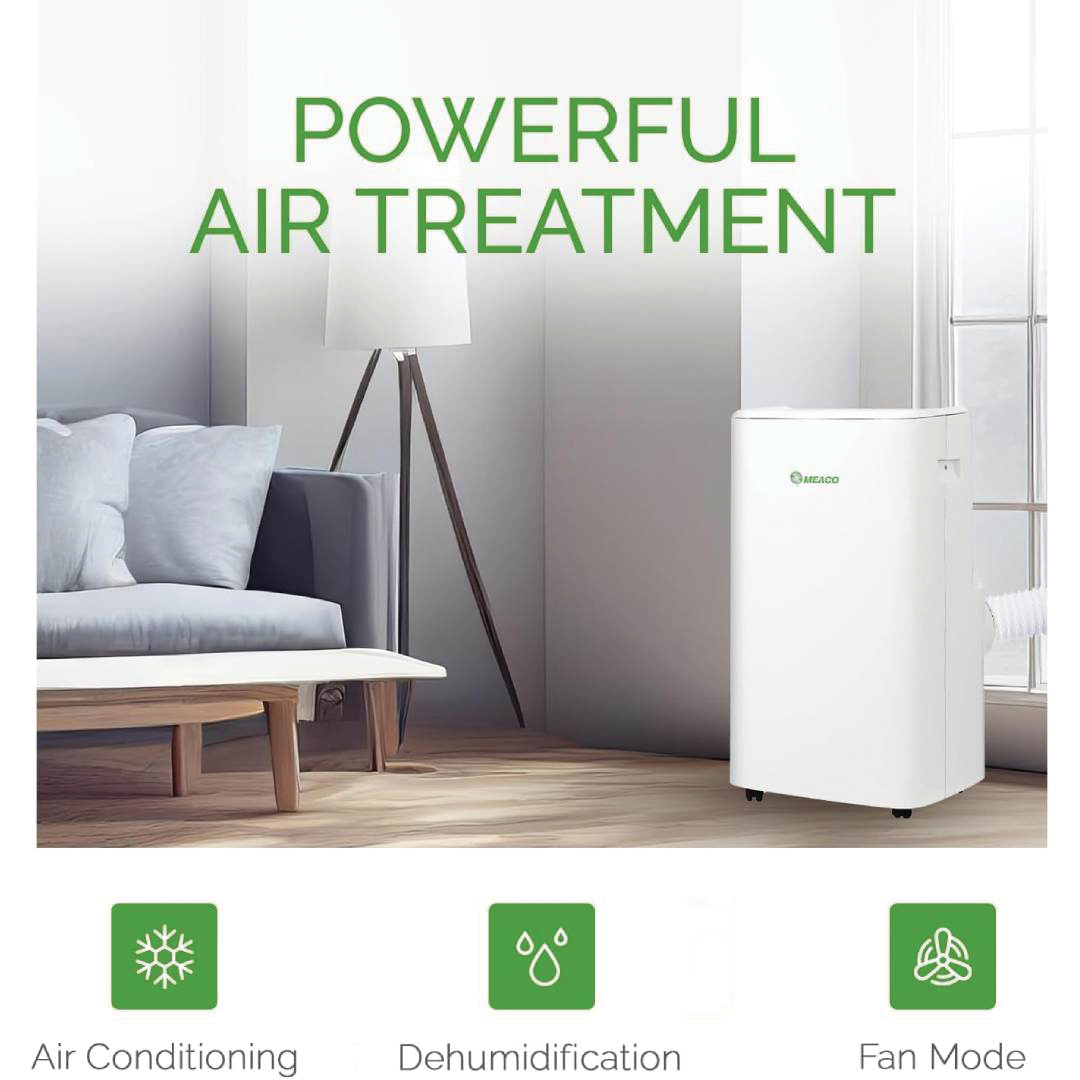 MeacoCool MC Series 12000 BTU Portable Air Conditioner - White - MC12000